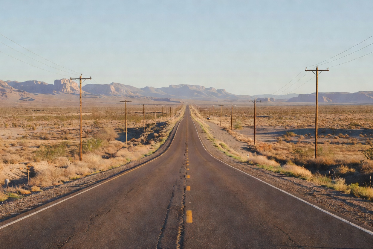 Empty road